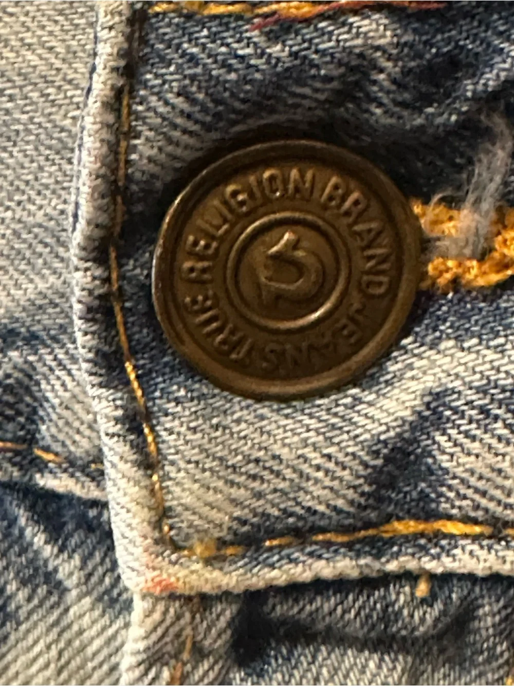 True Religion Acid Wash Jeans